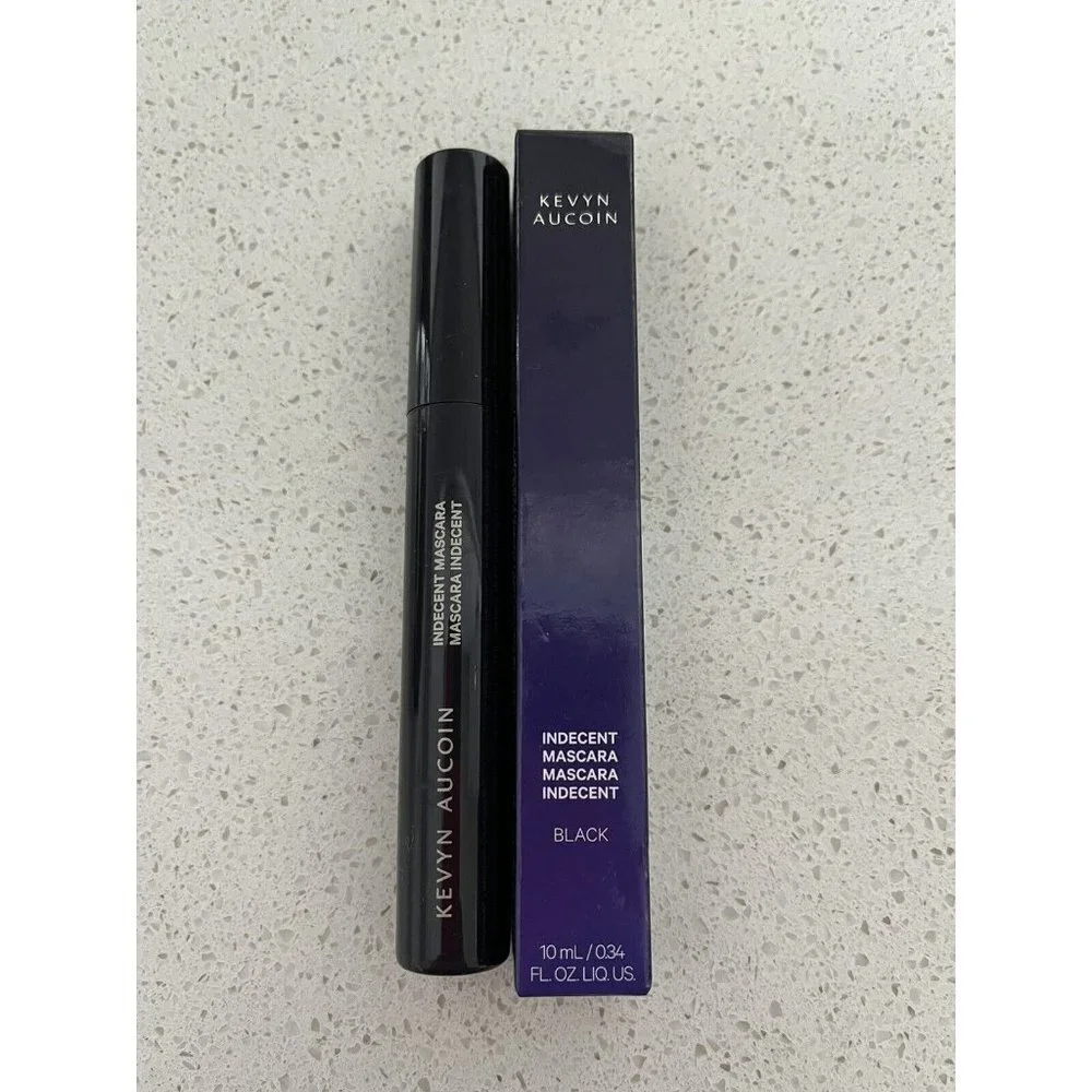 Kevyn Aucoin Indecent Mascara - 0.34oz Black New in Box Volume Plumping